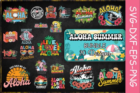 Aloha Summer SVG Bundle Review