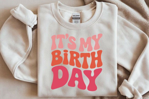 Birthday SVG Review: Retro Wavy Text for Embroidery Projects