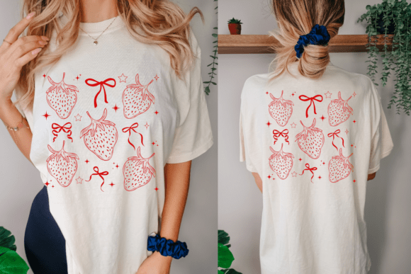 Boho Strawberry Coquette Svg,Summer Review