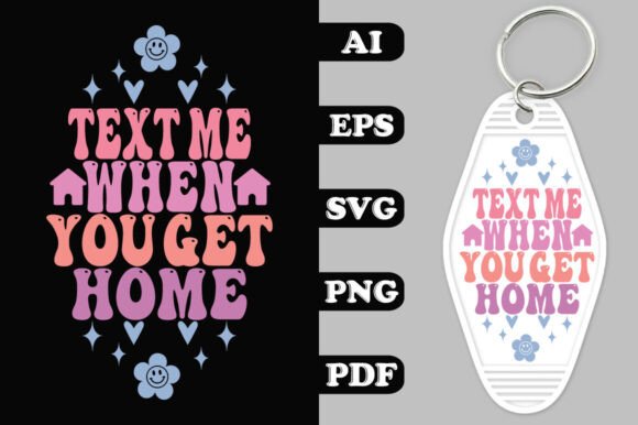 Groovy Key Chain SVG Designs, R Review