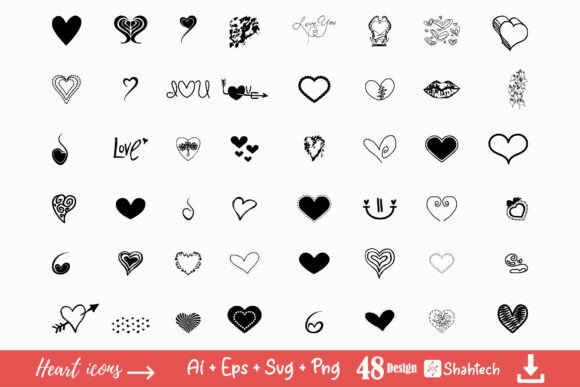 Heart Svg Bundle for Valentine