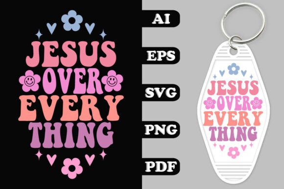Jesus Over Everything Key Chain SVG Review