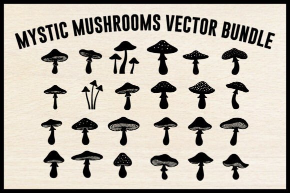 Mystic Mushrooms Vector Bundle: An Embroidery Designer’s Review