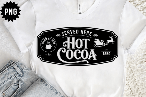 Served Here Hot Cocoa SVG Design Review